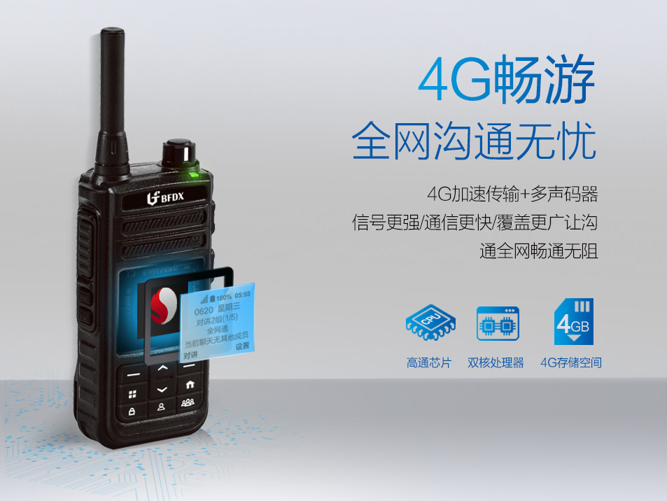 北峰BF-CM625s 4G全網(wǎng)通公網(wǎng)對(duì)講機(jī)